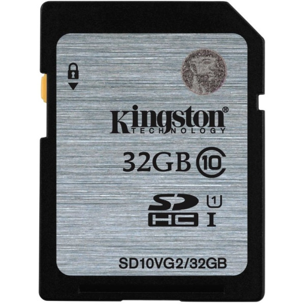 Карта пам'яті Kingston SDHC 32GB Class 10 UHS-I R45MB/s
